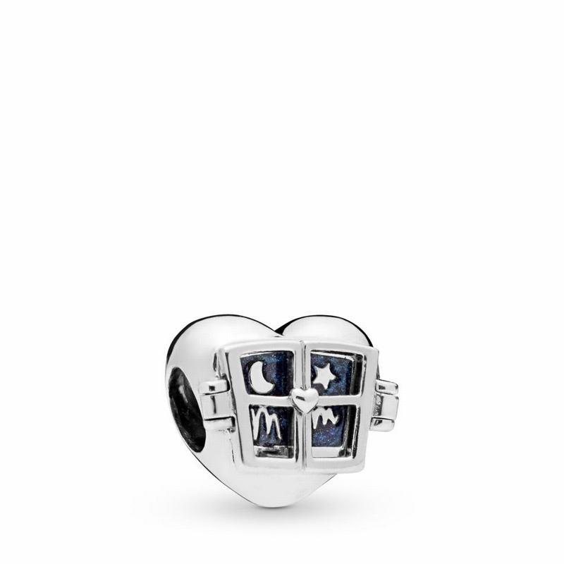 Pandora Window Heart Charm NZ Sale, Sterling Silver (514692-AWM)